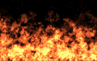 animated fire - powerpoint backgrounds