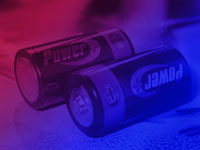 batteries - powerpoint backgrounds