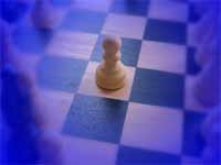 Peón de ajedrez - powerpoint fondos
