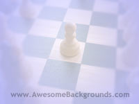 chess pawn - light powerpoint templates