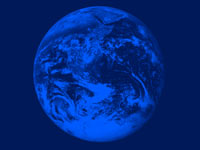 earth planet - powerpoint backgrounds