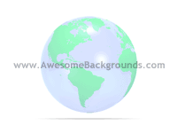 earth shadow - powerpoint backgrounds