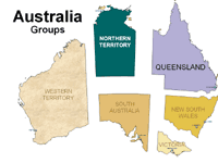 editable australia powerpoint map - powerpoint maps