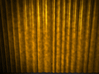 gold curtains - powerpoint slide background