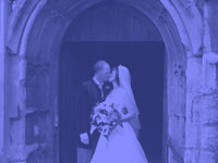 just married - powerpoint backgrounds