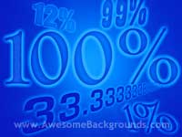 percentages - point to screen - powerpoint backgrounds