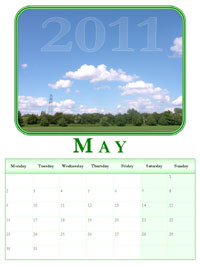 powerpoint calendar May