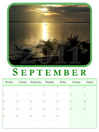 powerpoint calendar September