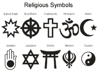 religious symbols - religious powerpoint backgrounds