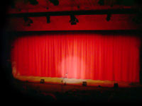 stage curtains - powerpoint backgrounds