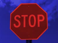stop sign - power point backgrounds