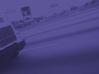 truck on interstate - powerpoint backgrounds