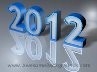 year 2012 - powerpoint backgrounds